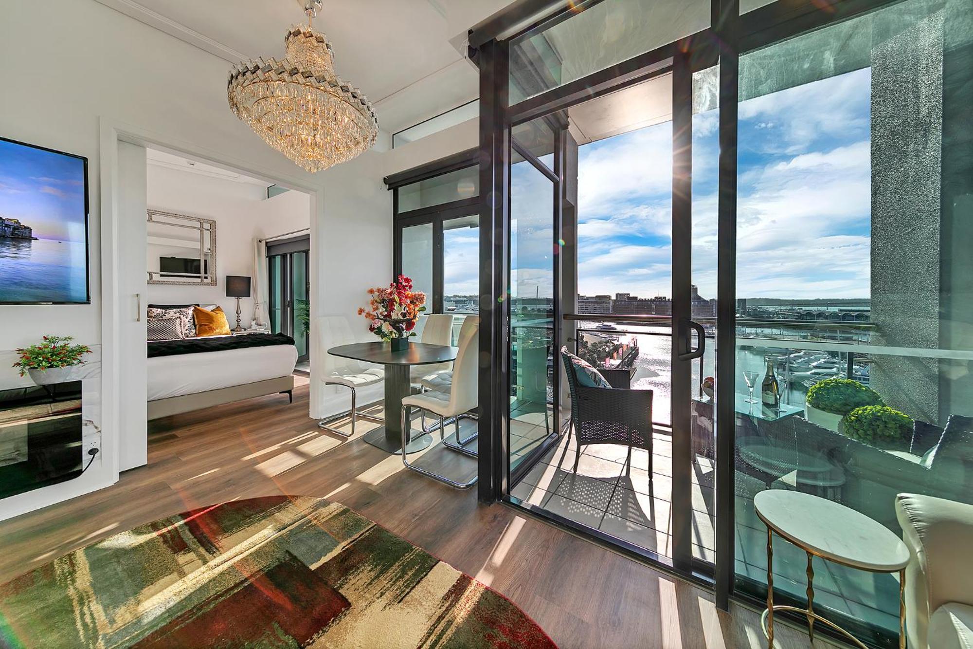 Penthouse Crown Apartman Auckland Kültér fotó