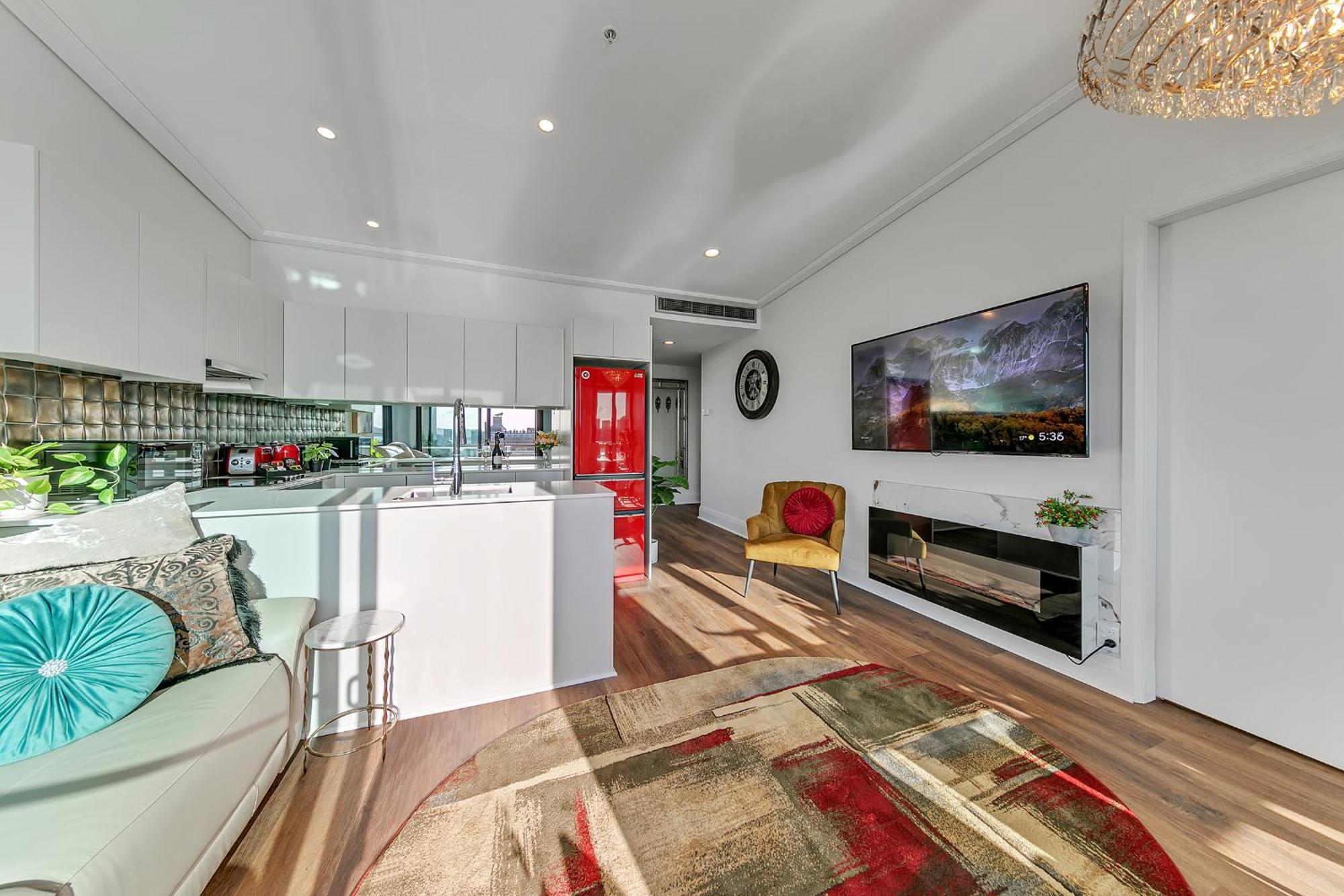 Penthouse Crown Apartman Auckland Kültér fotó